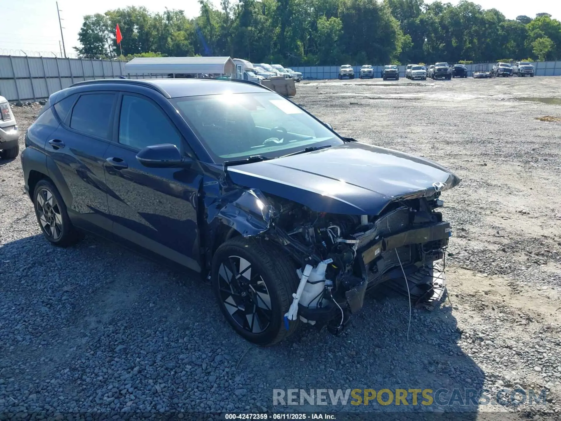 6 Photograph of a damaged car KM8HC3AB7RU099235 HYUNDAI KONA 2024