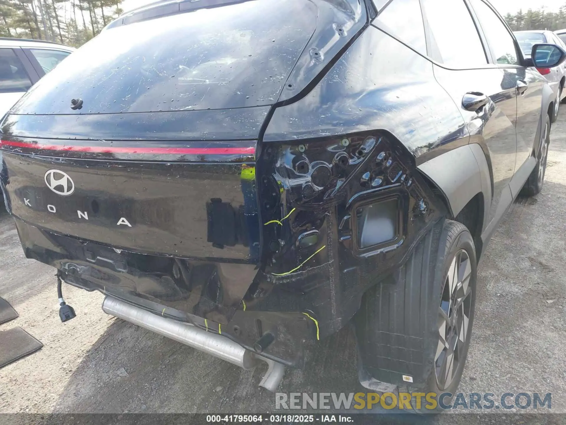 18 Photograph of a damaged car KM8HC3AB7RU100514 HYUNDAI KONA 2024