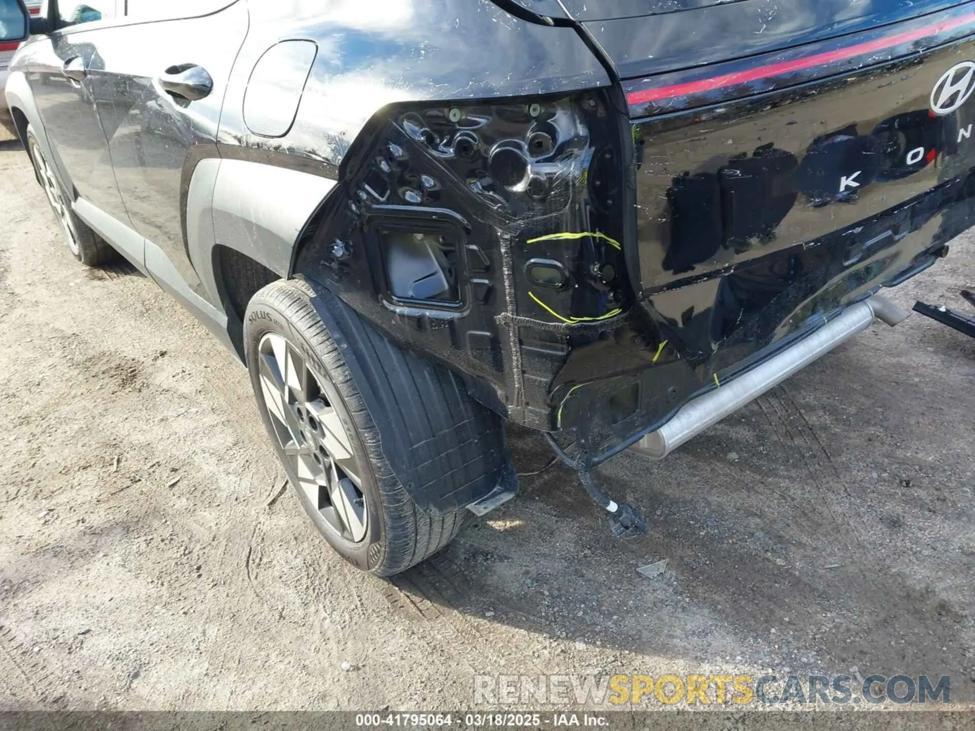 19 Photograph of a damaged car KM8HC3AB7RU100514 HYUNDAI KONA 2024
