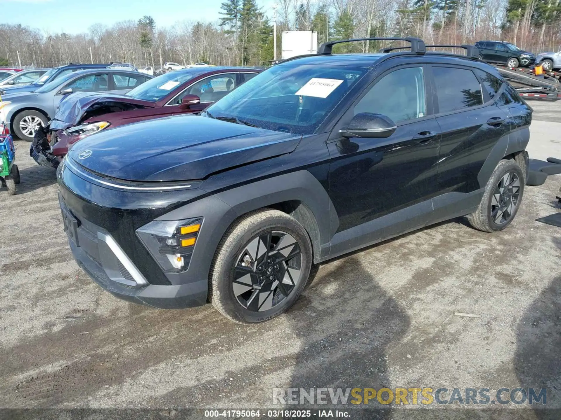 2 Photograph of a damaged car KM8HC3AB7RU100514 HYUNDAI KONA 2024