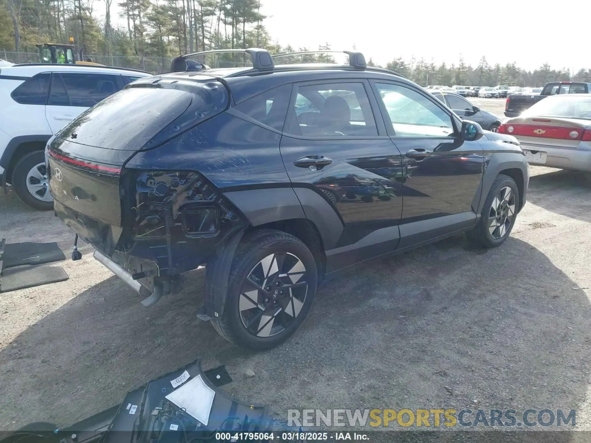 4 Photograph of a damaged car KM8HC3AB7RU100514 HYUNDAI KONA 2024
