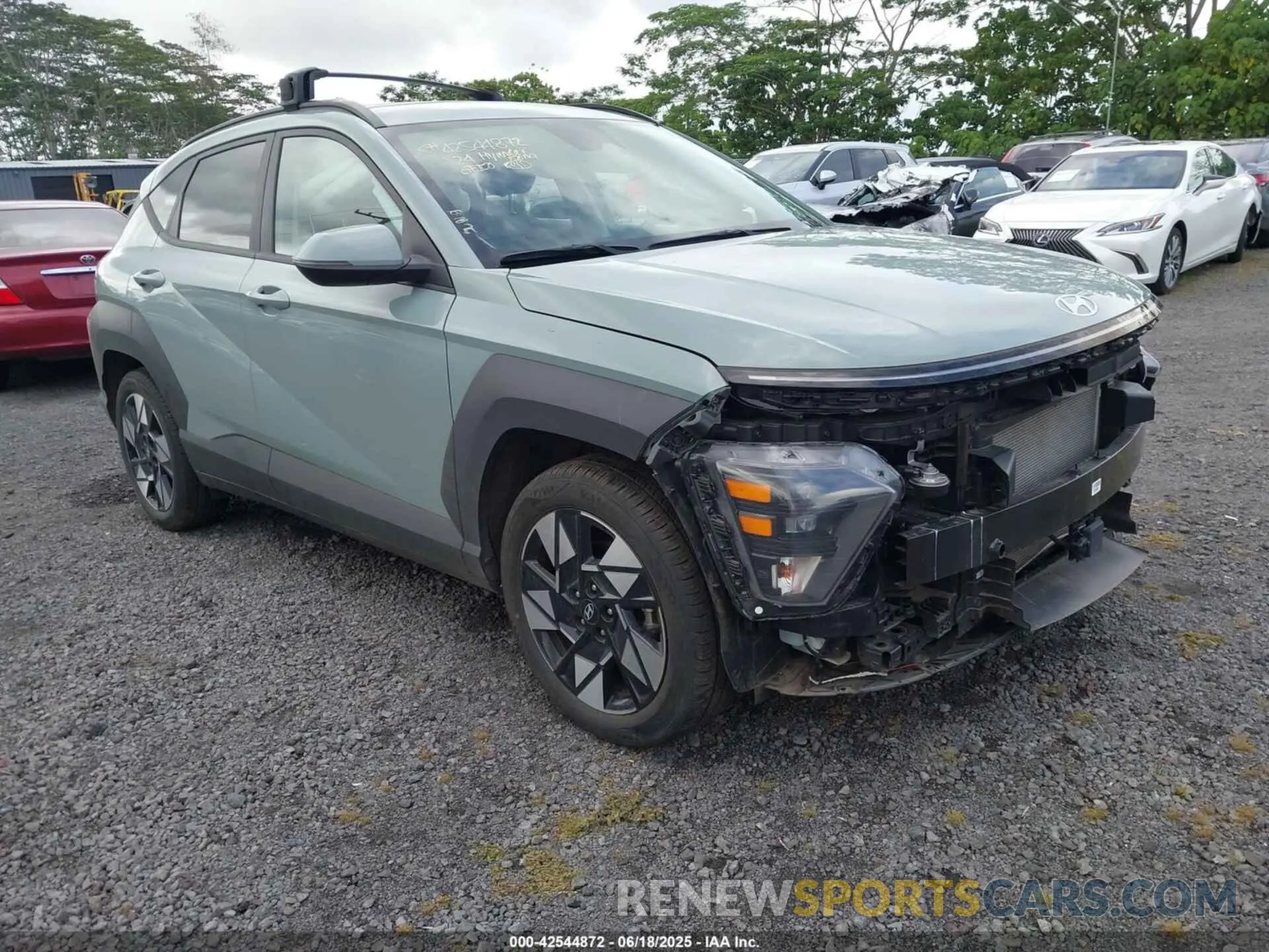 1 Photograph of a damaged car KM8HC3AB8RU066177 HYUNDAI KONA 2024