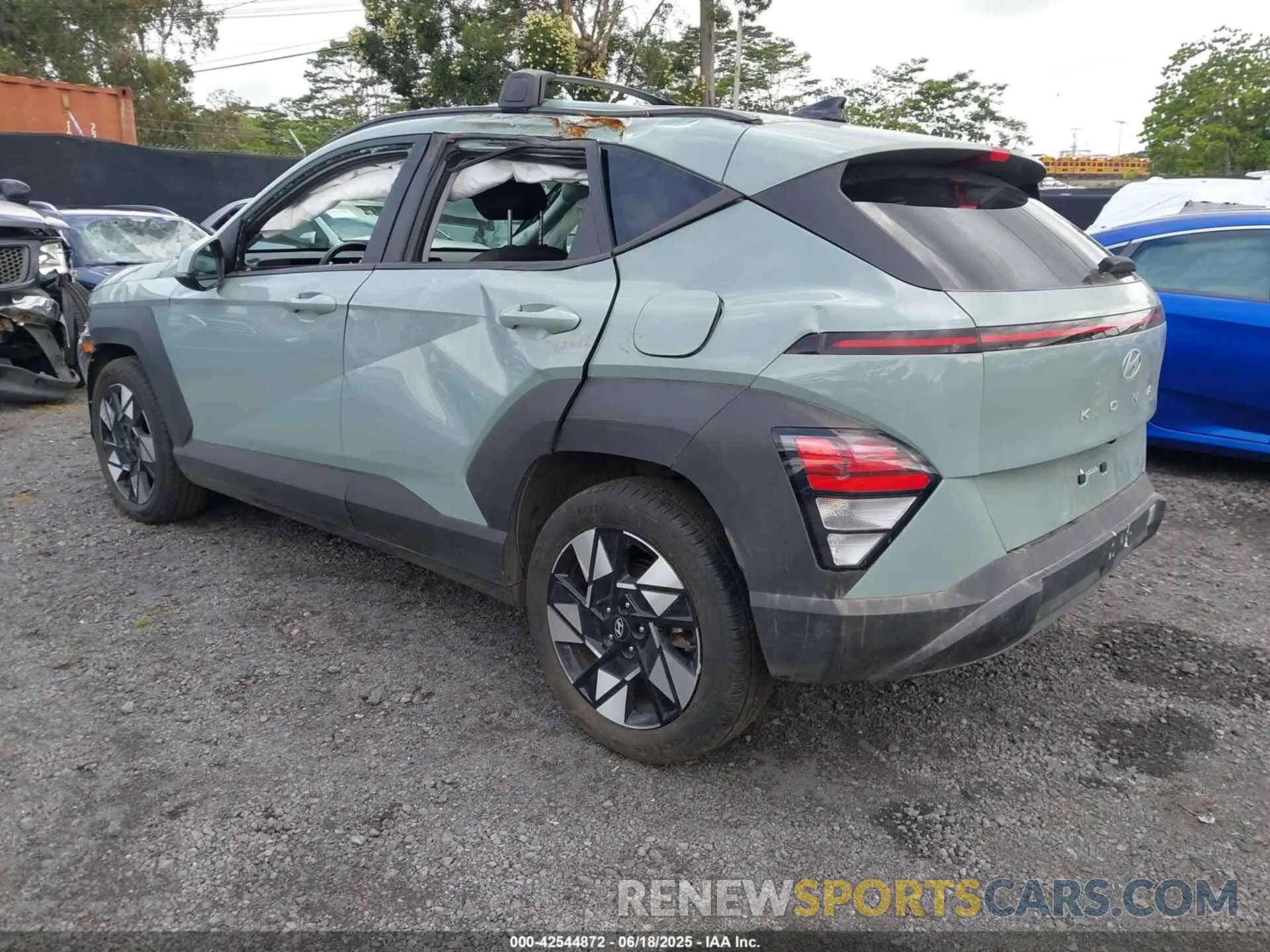 3 Photograph of a damaged car KM8HC3AB8RU066177 HYUNDAI KONA 2024