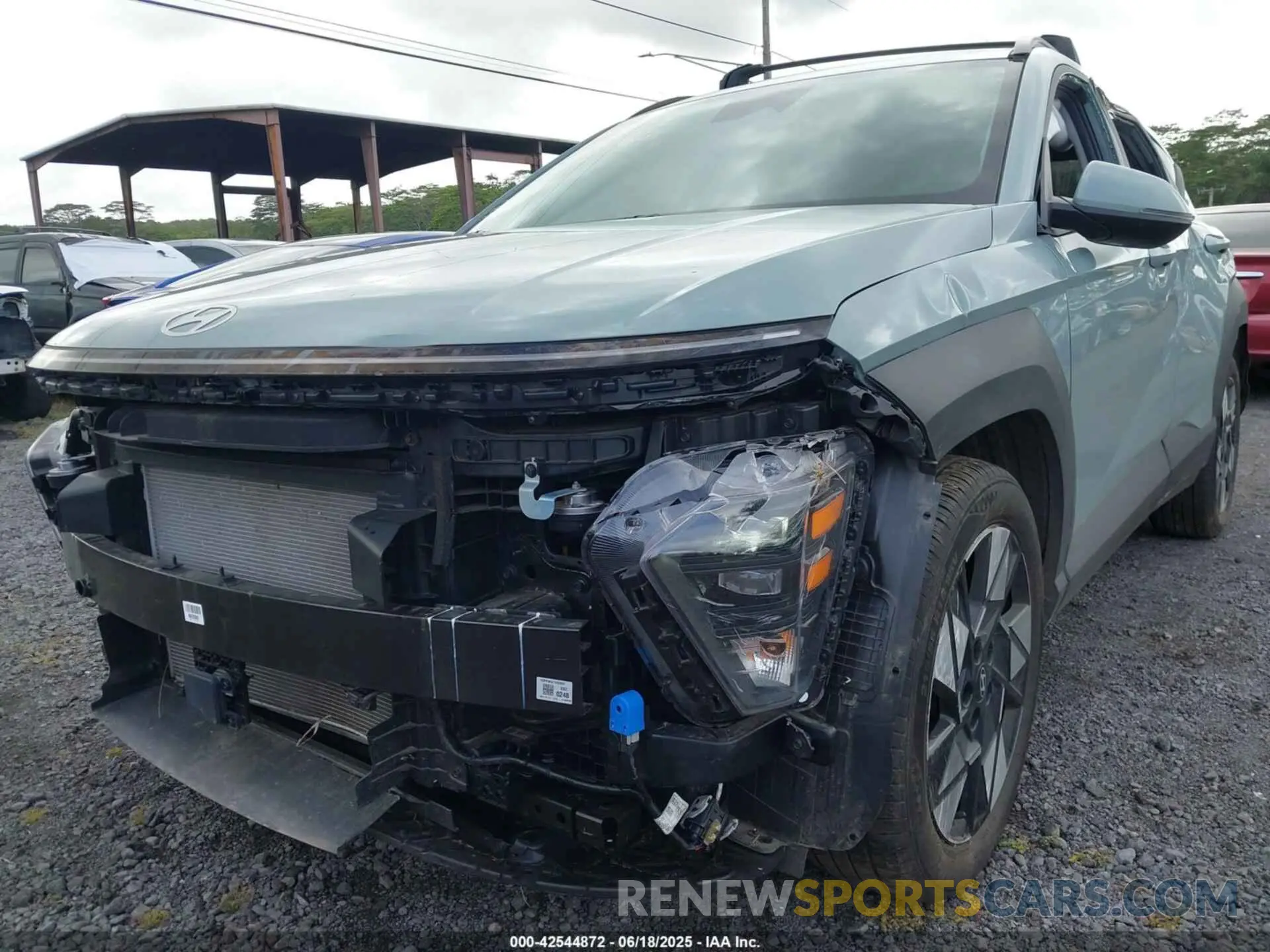 6 Photograph of a damaged car KM8HC3AB8RU066177 HYUNDAI KONA 2024