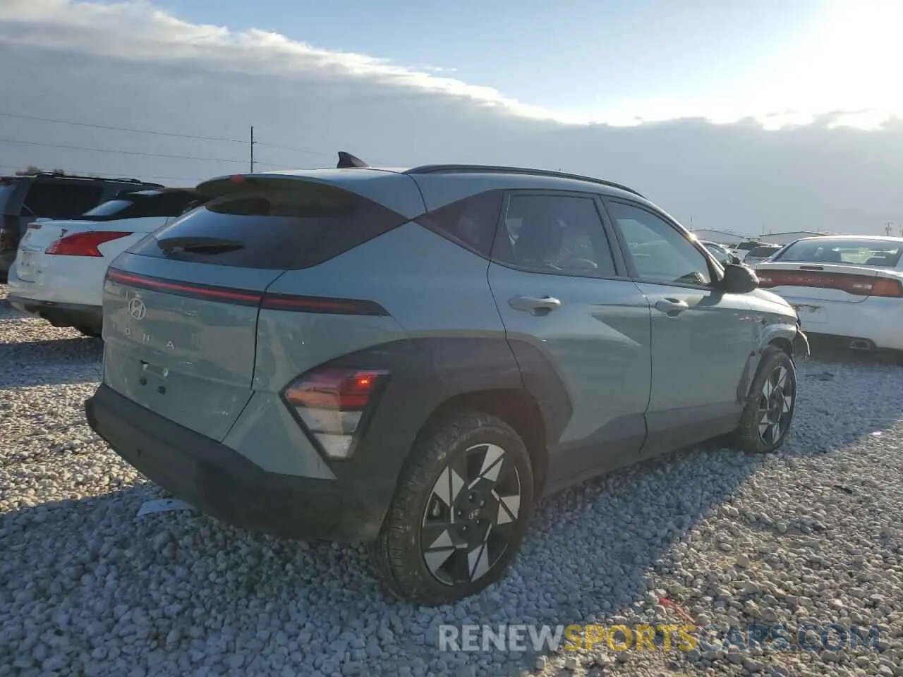 3 Photograph of a damaged car KM8HC3AB8RU087157 HYUNDAI KONA 2024