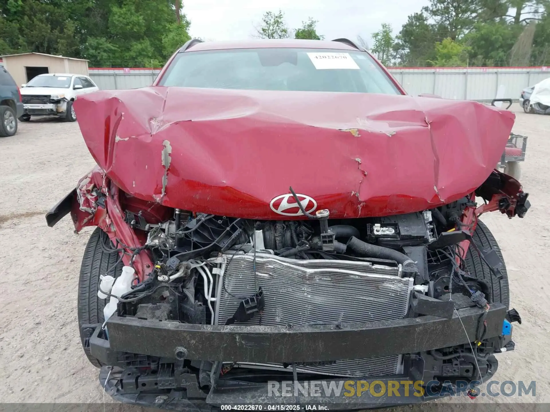 13 Photograph of a damaged car KM8HC3AB8RU106130 HYUNDAI KONA 2024
