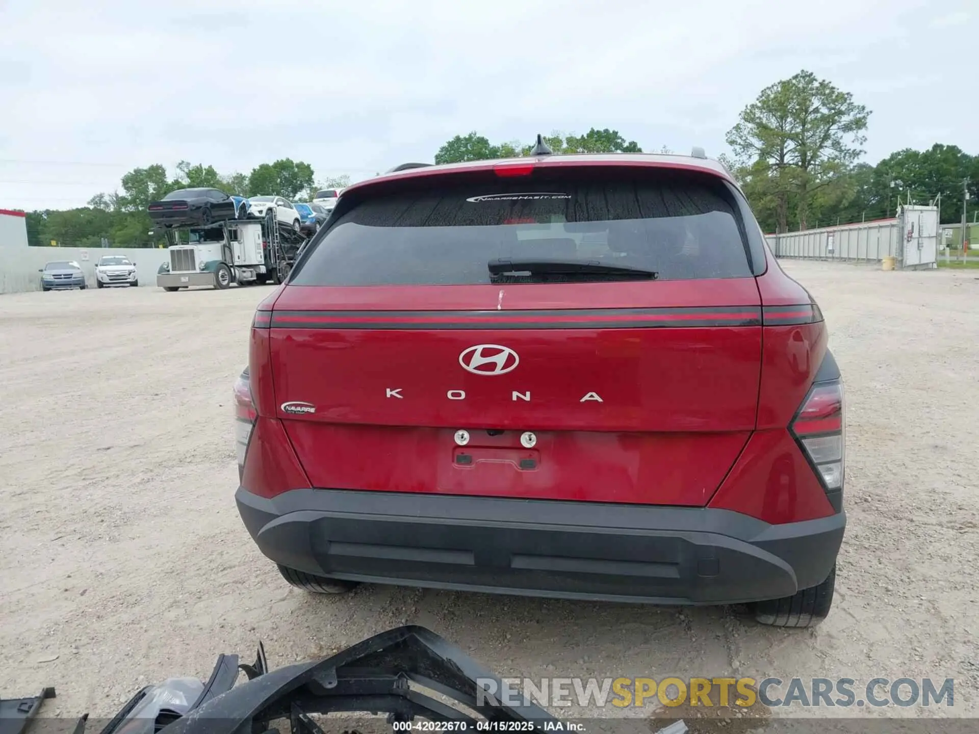 17 Photograph of a damaged car KM8HC3AB8RU106130 HYUNDAI KONA 2024