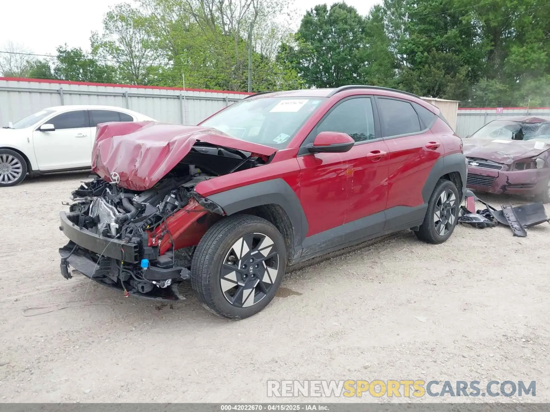 2 Photograph of a damaged car KM8HC3AB8RU106130 HYUNDAI KONA 2024