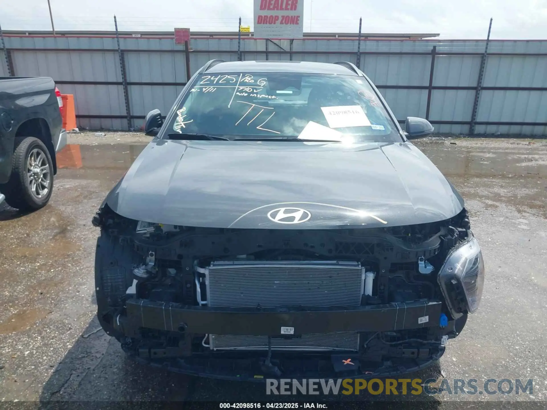 13 Photograph of a damaged car KM8HC3AB8RU122568 HYUNDAI KONA 2024