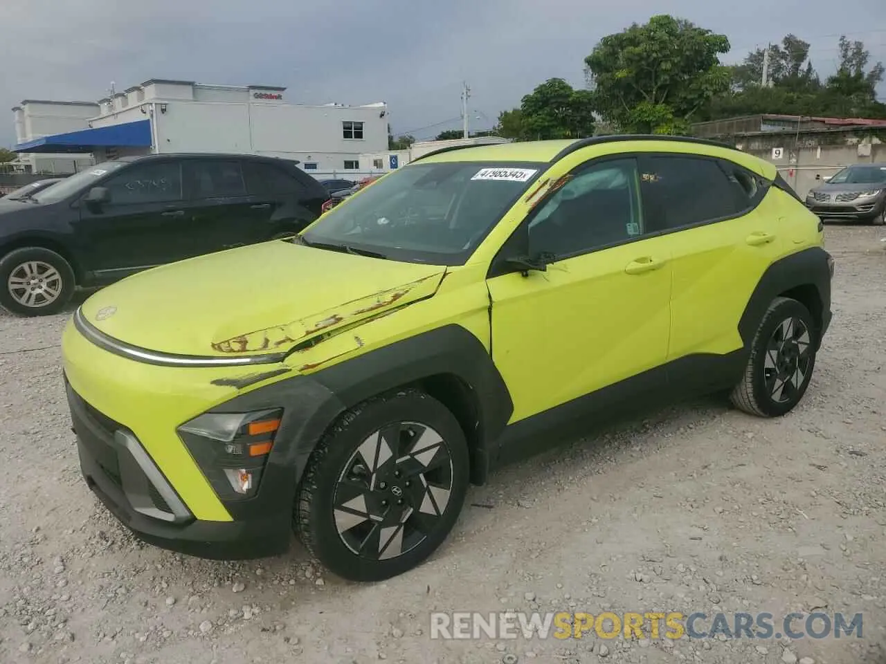 1 Photograph of a damaged car KM8HC3AB8RU171284 HYUNDAI KONA 2024