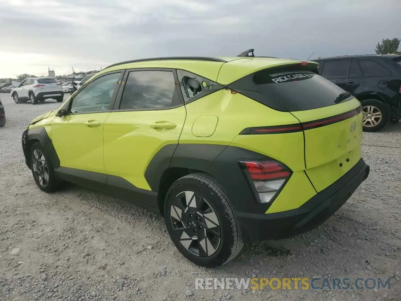 2 Photograph of a damaged car KM8HC3AB8RU171284 HYUNDAI KONA 2024