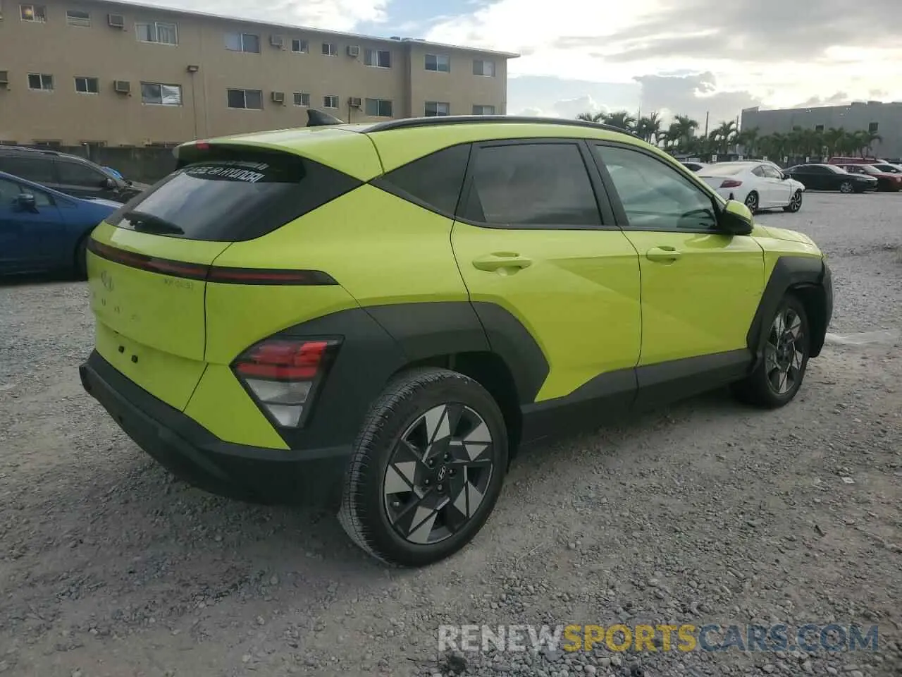 3 Photograph of a damaged car KM8HC3AB8RU171284 HYUNDAI KONA 2024
