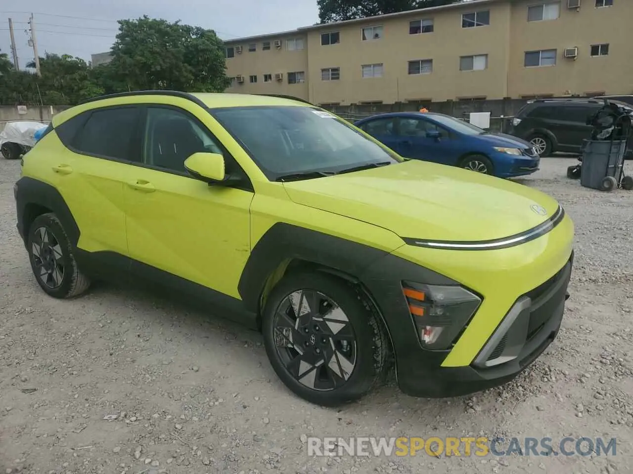 4 Photograph of a damaged car KM8HC3AB8RU171284 HYUNDAI KONA 2024