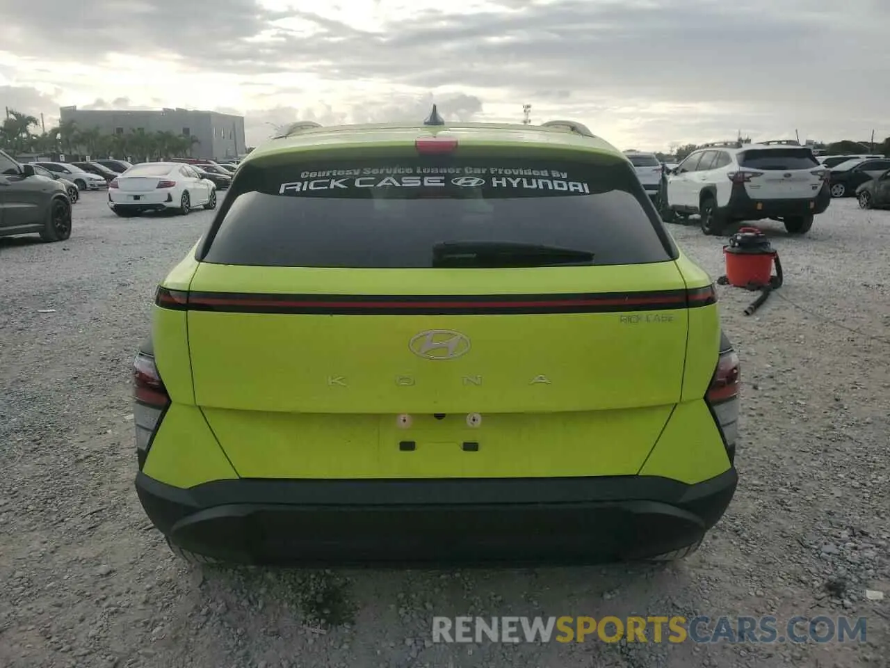 6 Photograph of a damaged car KM8HC3AB8RU171284 HYUNDAI KONA 2024
