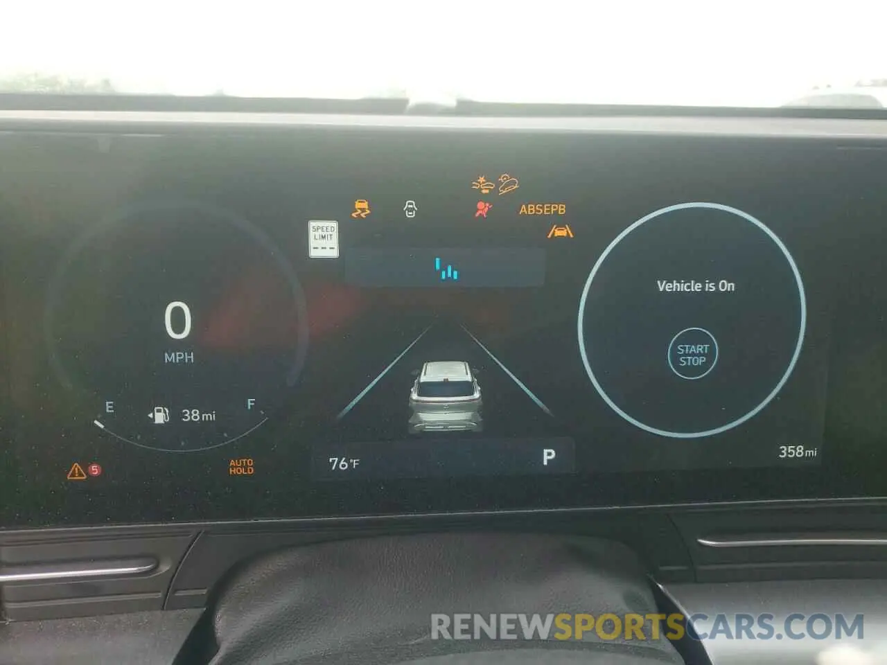 9 Photograph of a damaged car KM8HC3AB8RU171284 HYUNDAI KONA 2024