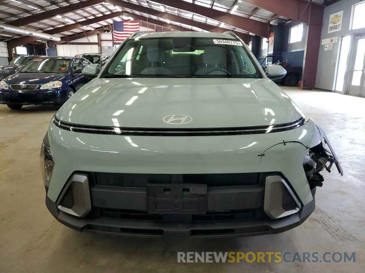 5 Photograph of a damaged car KM8HCCAB0RU044075 HYUNDAI KONA 2024