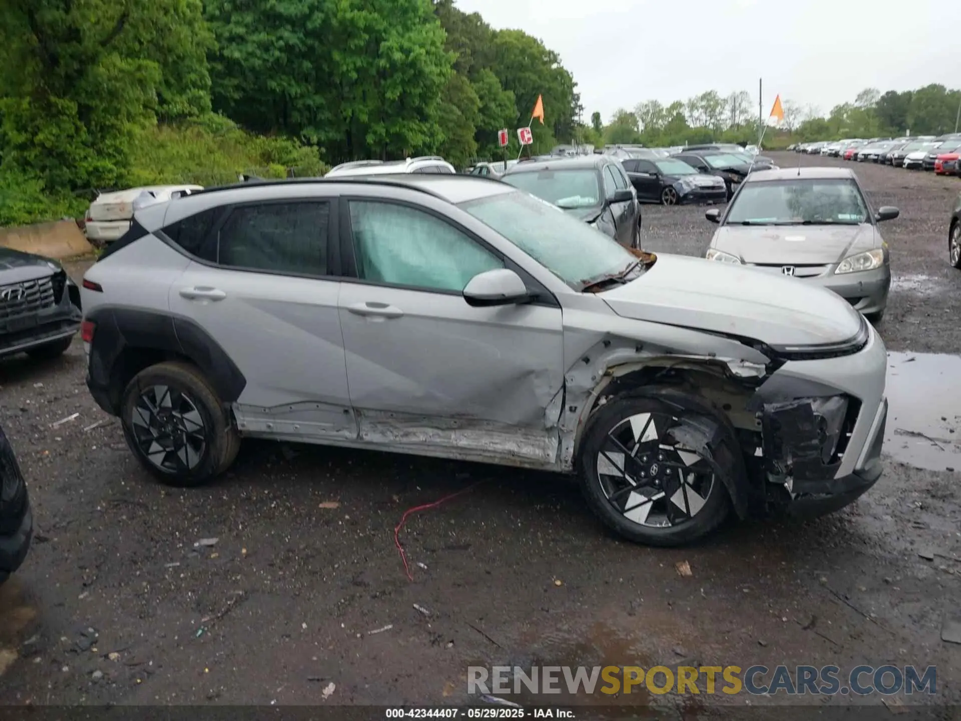 13 Photograph of a damaged car KM8HCCAB0RU083782 HYUNDAI KONA 2024