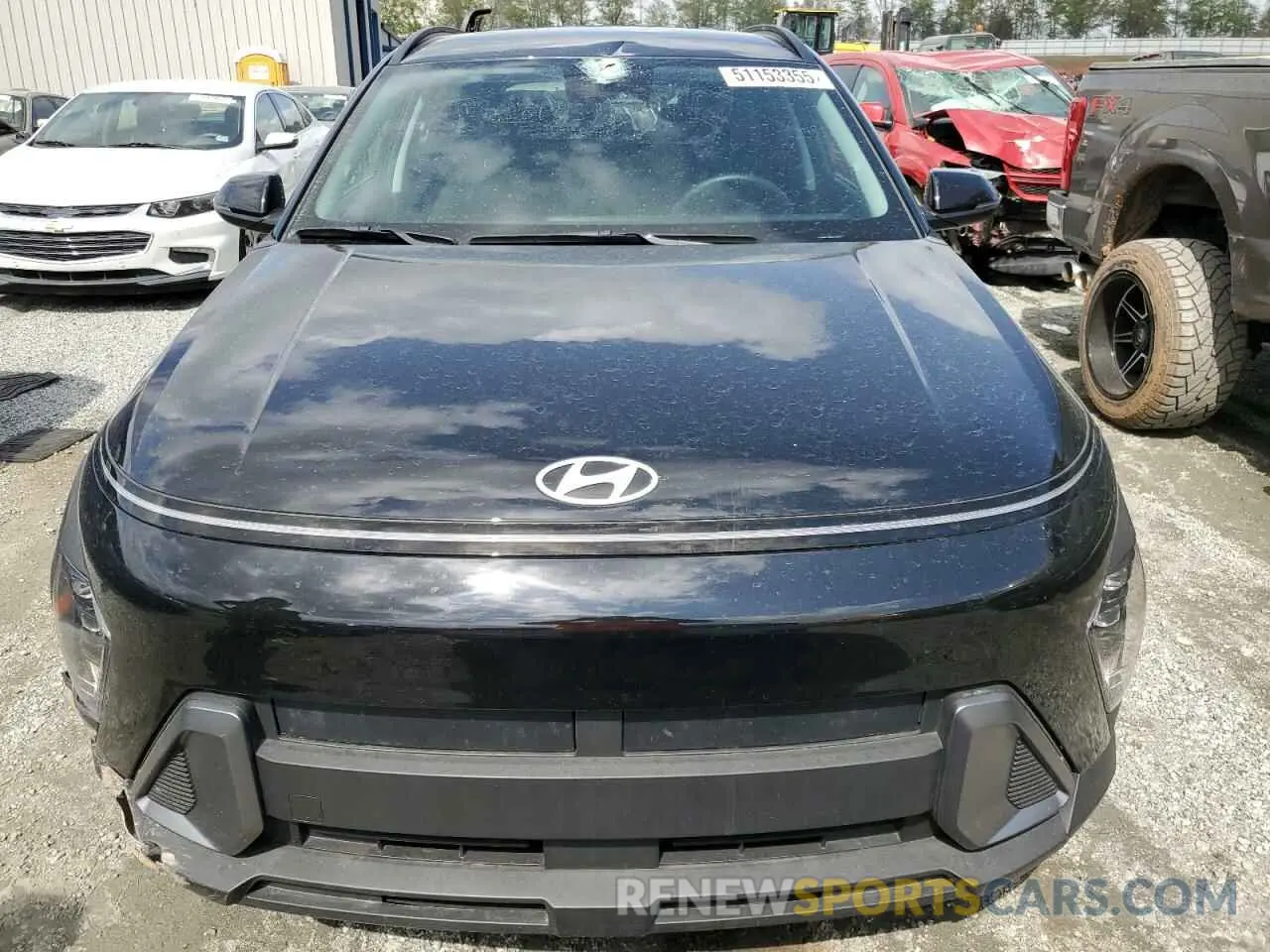 5 Photograph of a damaged car KM8HCCAB0RU158626 HYUNDAI KONA 2024