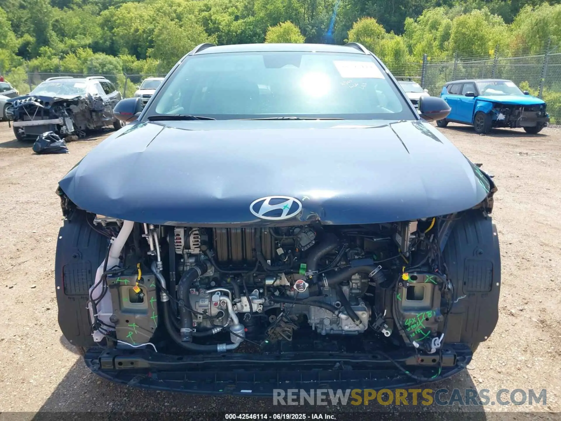 13 Photograph of a damaged car KM8HCCAB1RU060947 HYUNDAI KONA 2024