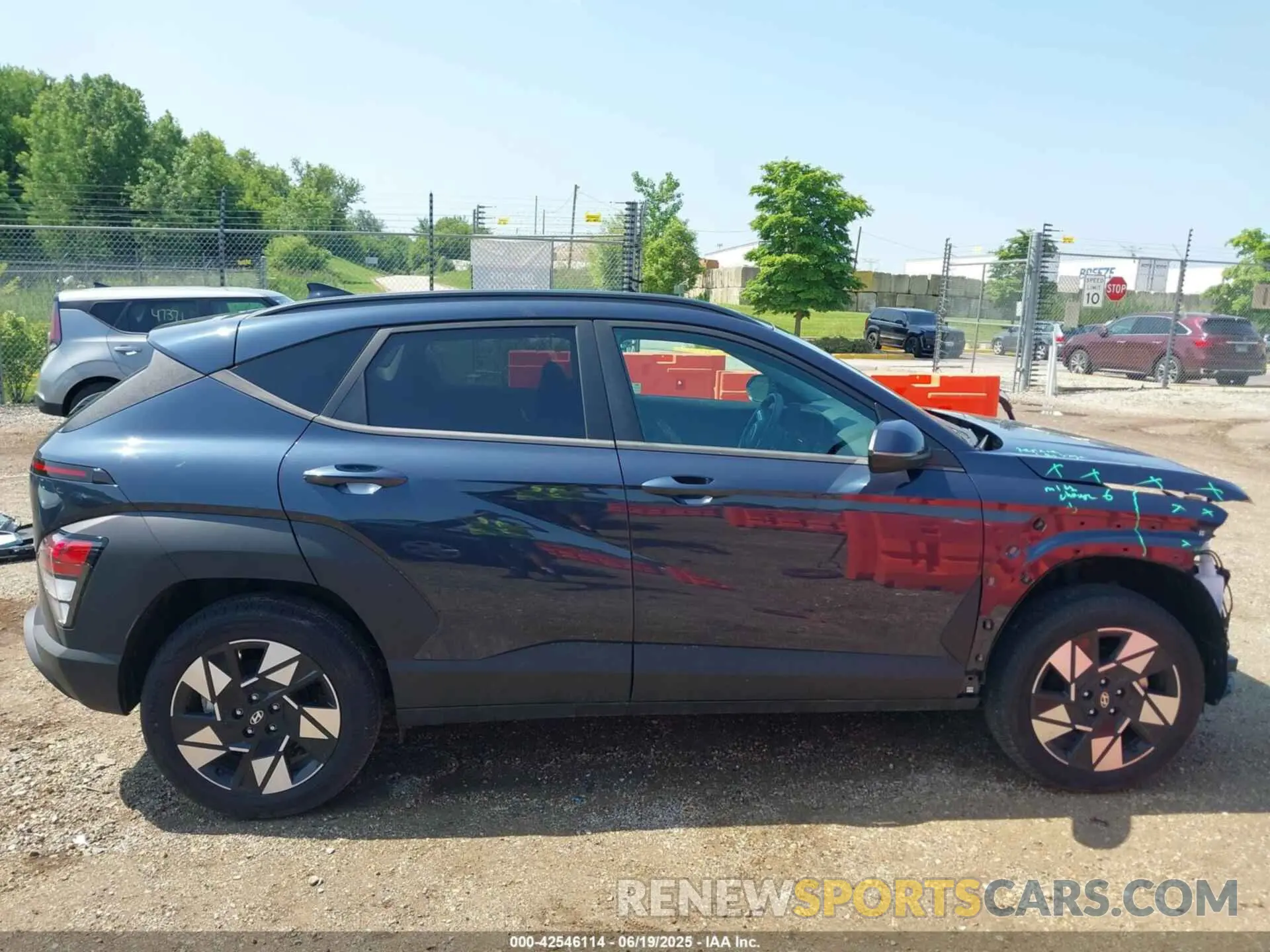 14 Photograph of a damaged car KM8HCCAB1RU060947 HYUNDAI KONA 2024