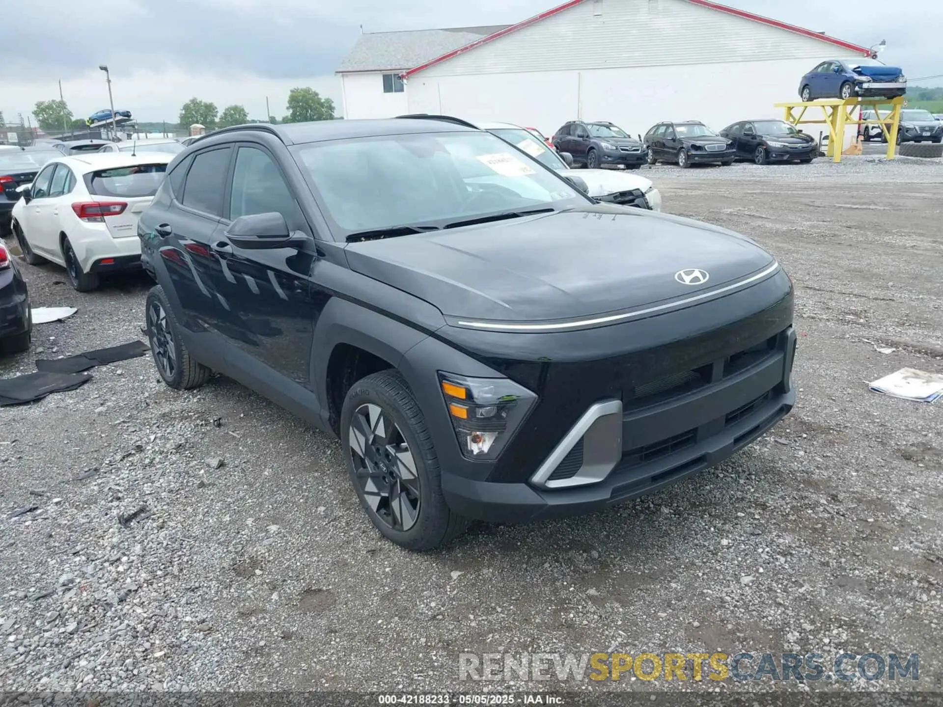 1 Photograph of a damaged car KM8HCCAB2RU075084 HYUNDAI KONA 2024