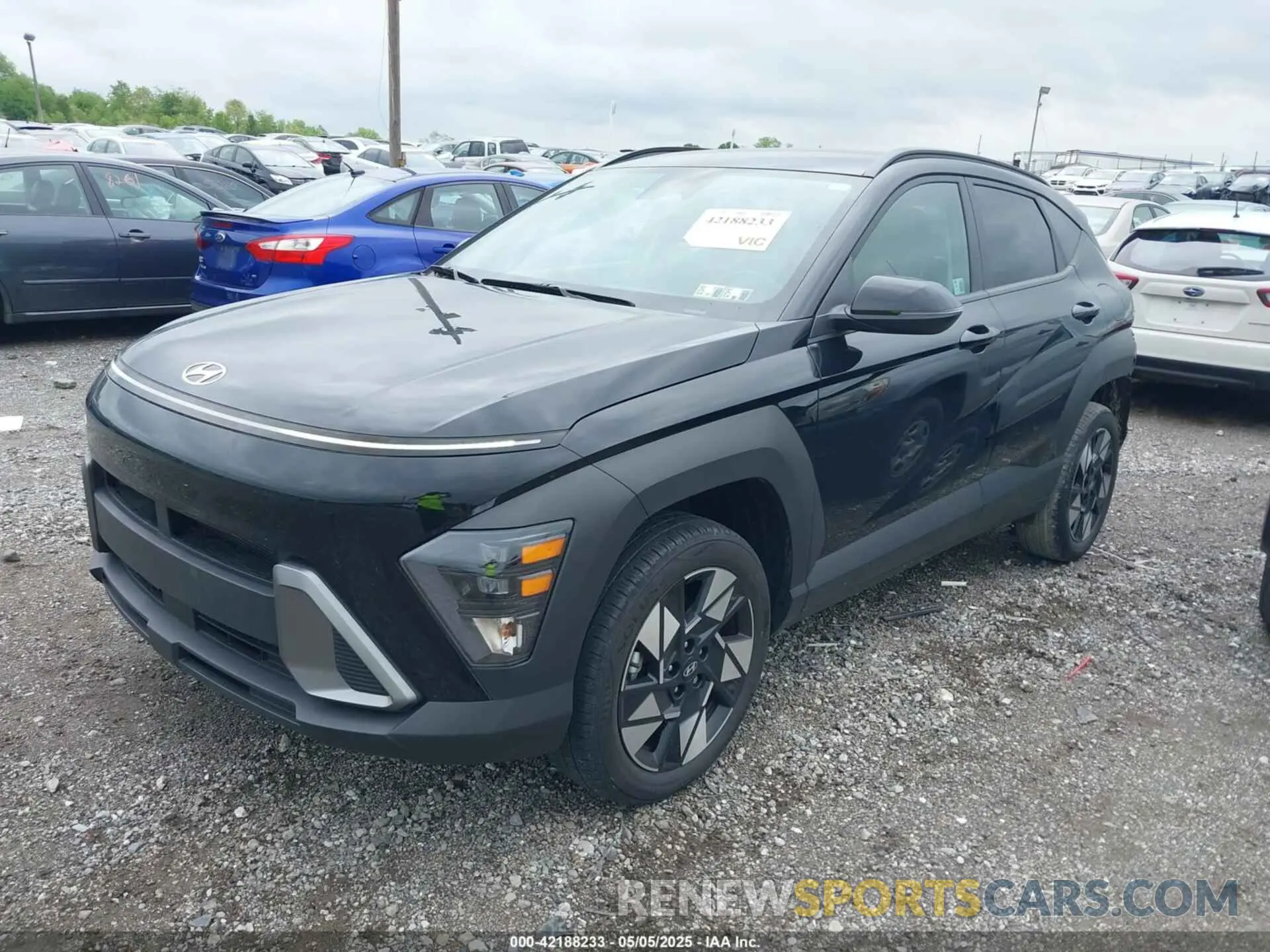 2 Photograph of a damaged car KM8HCCAB2RU075084 HYUNDAI KONA 2024