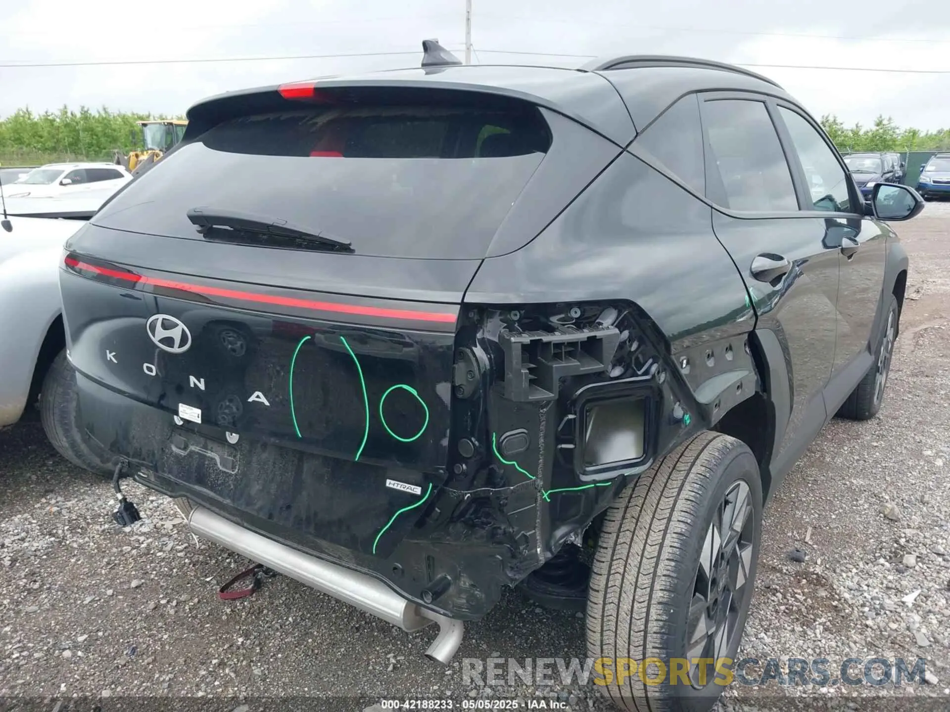 6 Photograph of a damaged car KM8HCCAB2RU075084 HYUNDAI KONA 2024