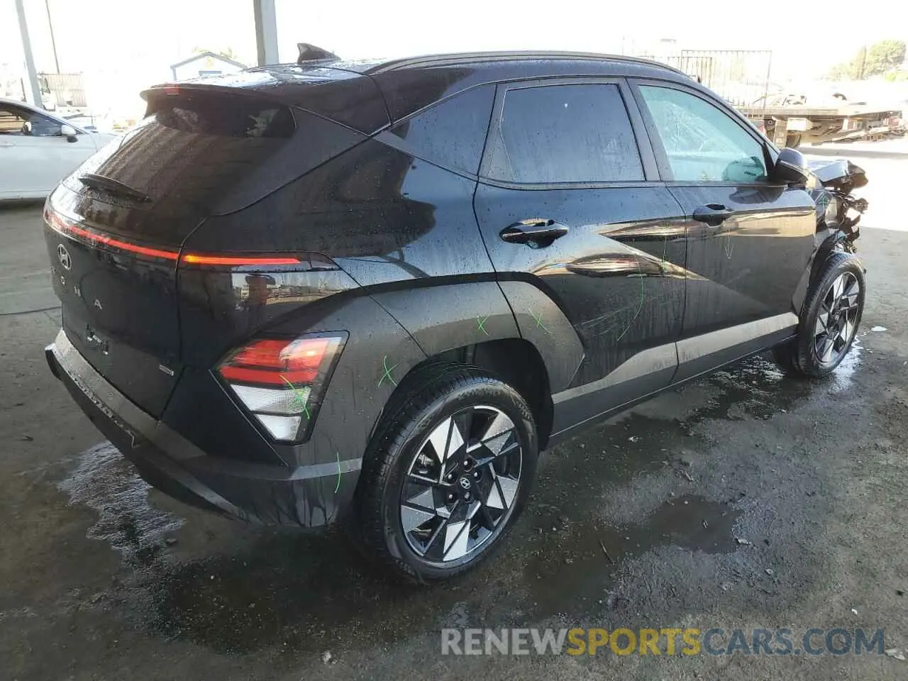 3 Photograph of a damaged car KM8HCCAB2RU079135 HYUNDAI KONA 2024