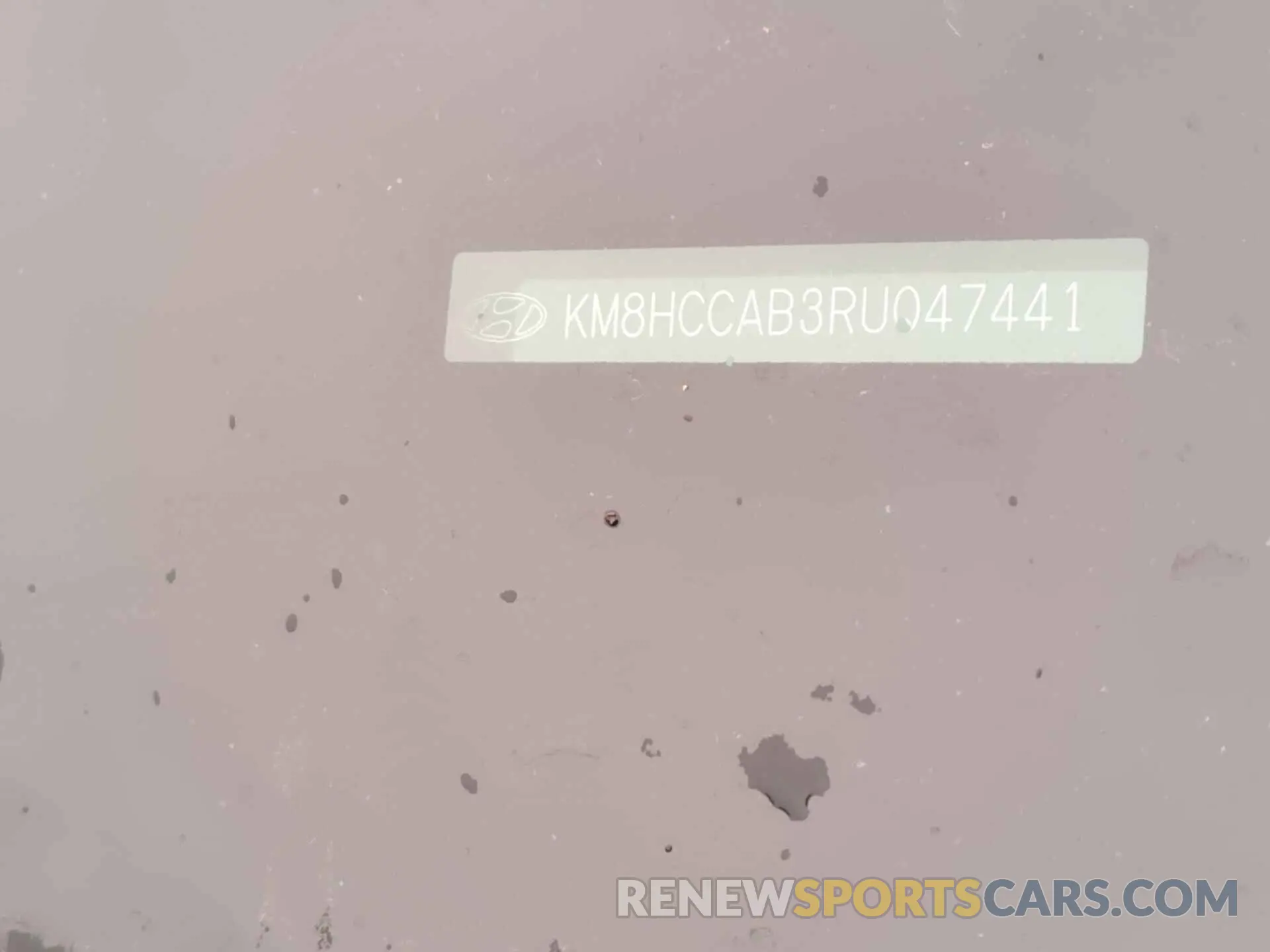 17 Photograph of a damaged car KM8HCCAB3RU047441 HYUNDAI KONA 2024