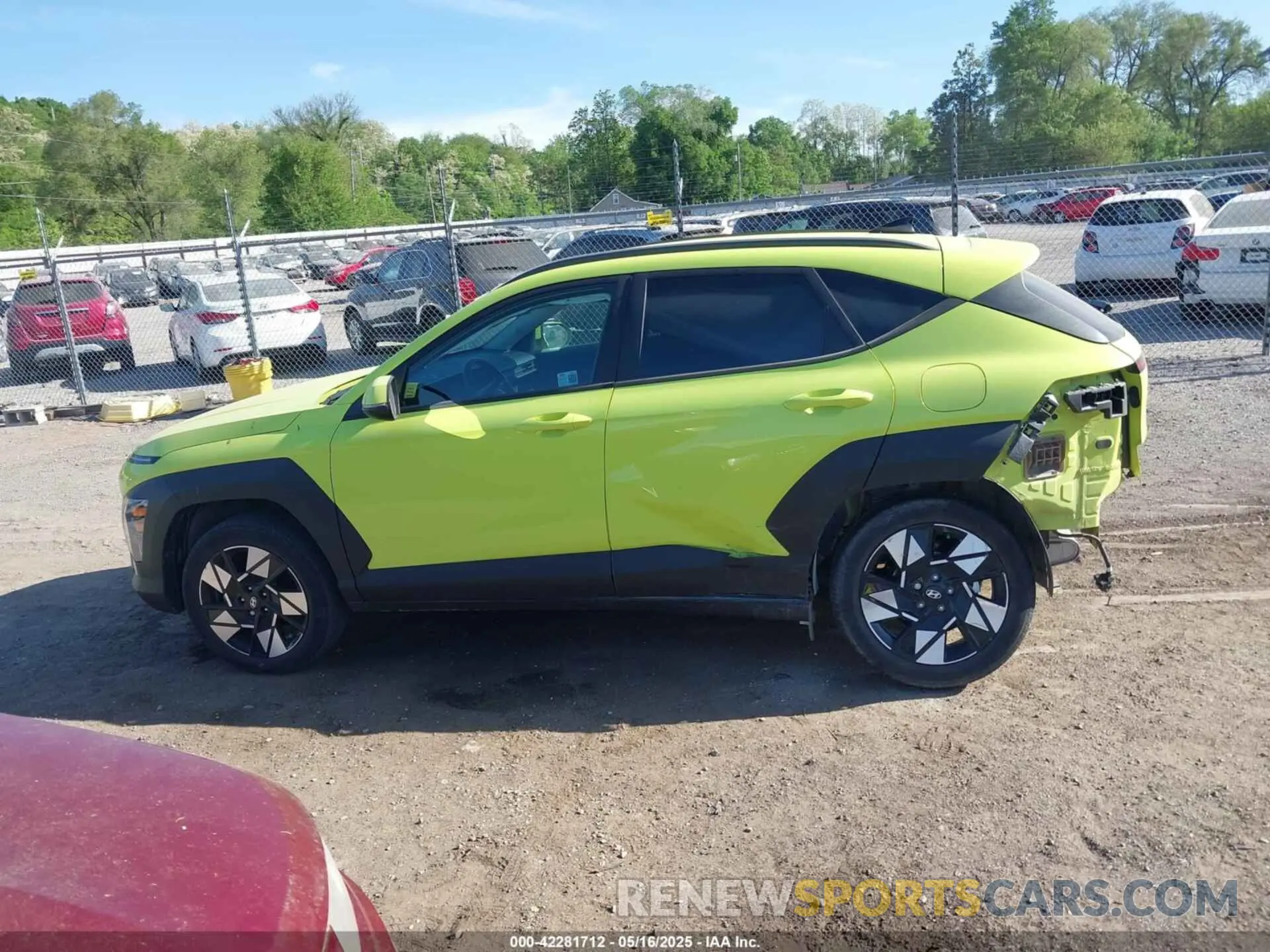 14 Photograph of a damaged car KM8HCCAB3RU050016 HYUNDAI KONA 2024