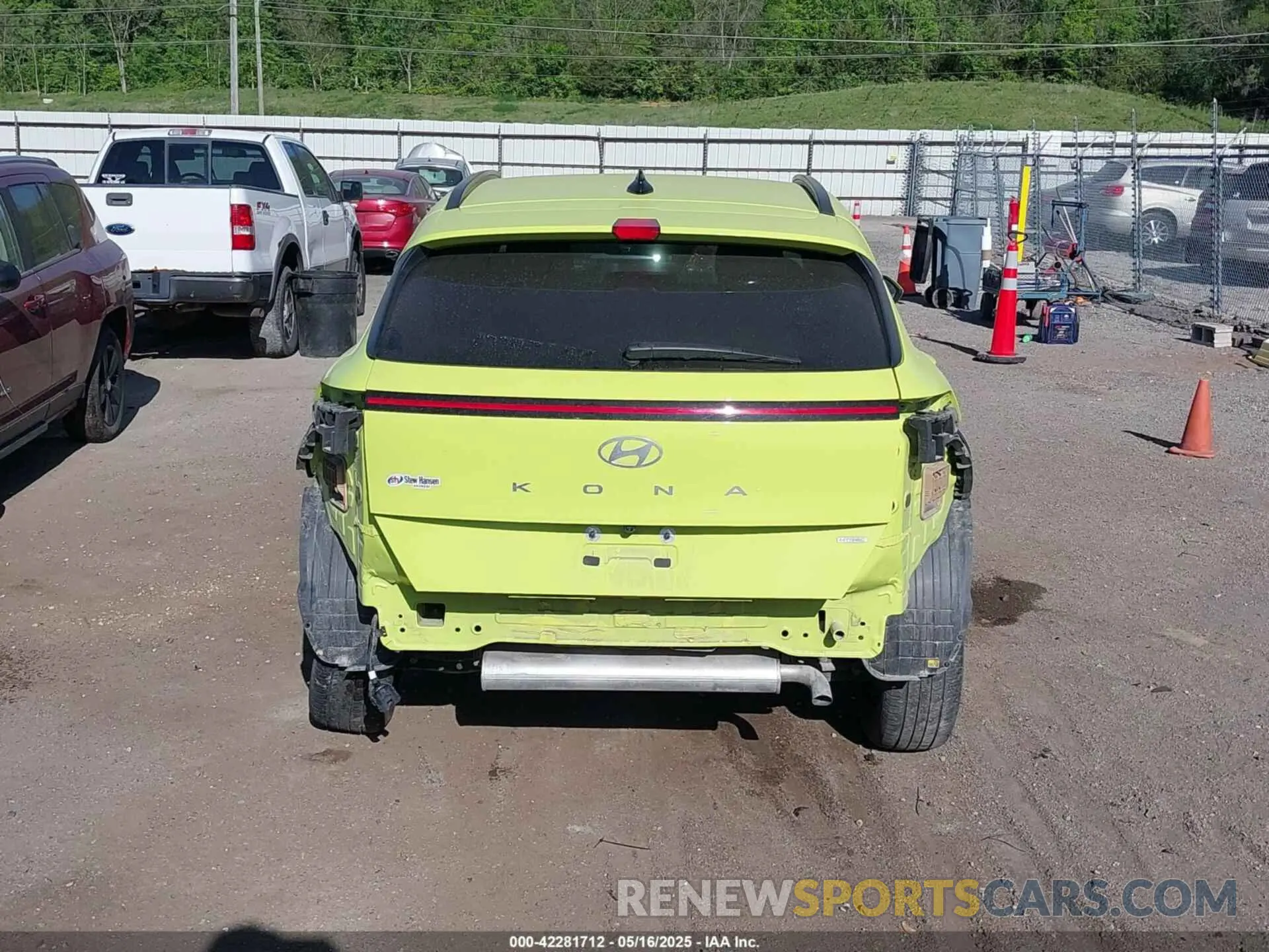 16 Photograph of a damaged car KM8HCCAB3RU050016 HYUNDAI KONA 2024