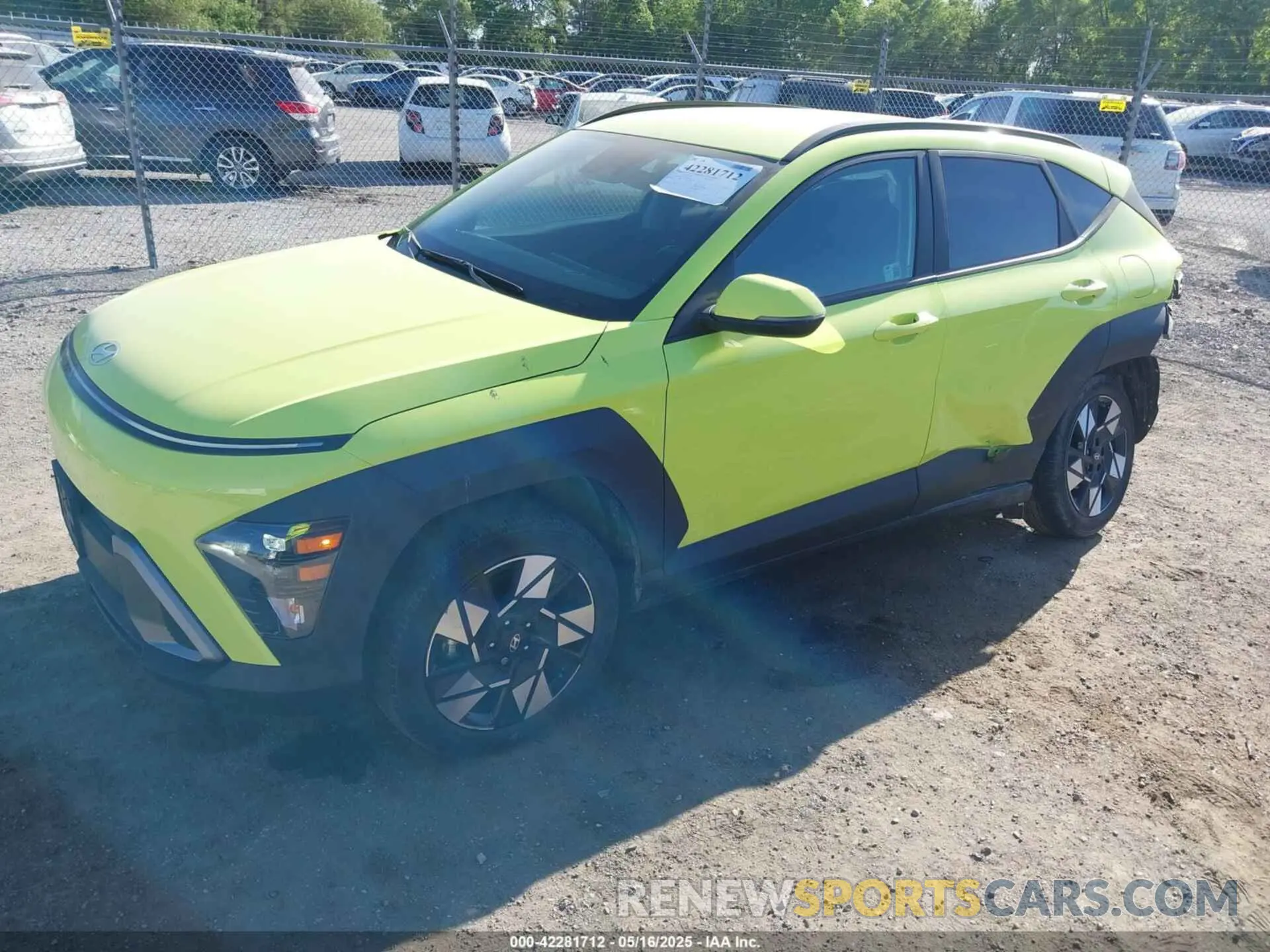 2 Photograph of a damaged car KM8HCCAB3RU050016 HYUNDAI KONA 2024