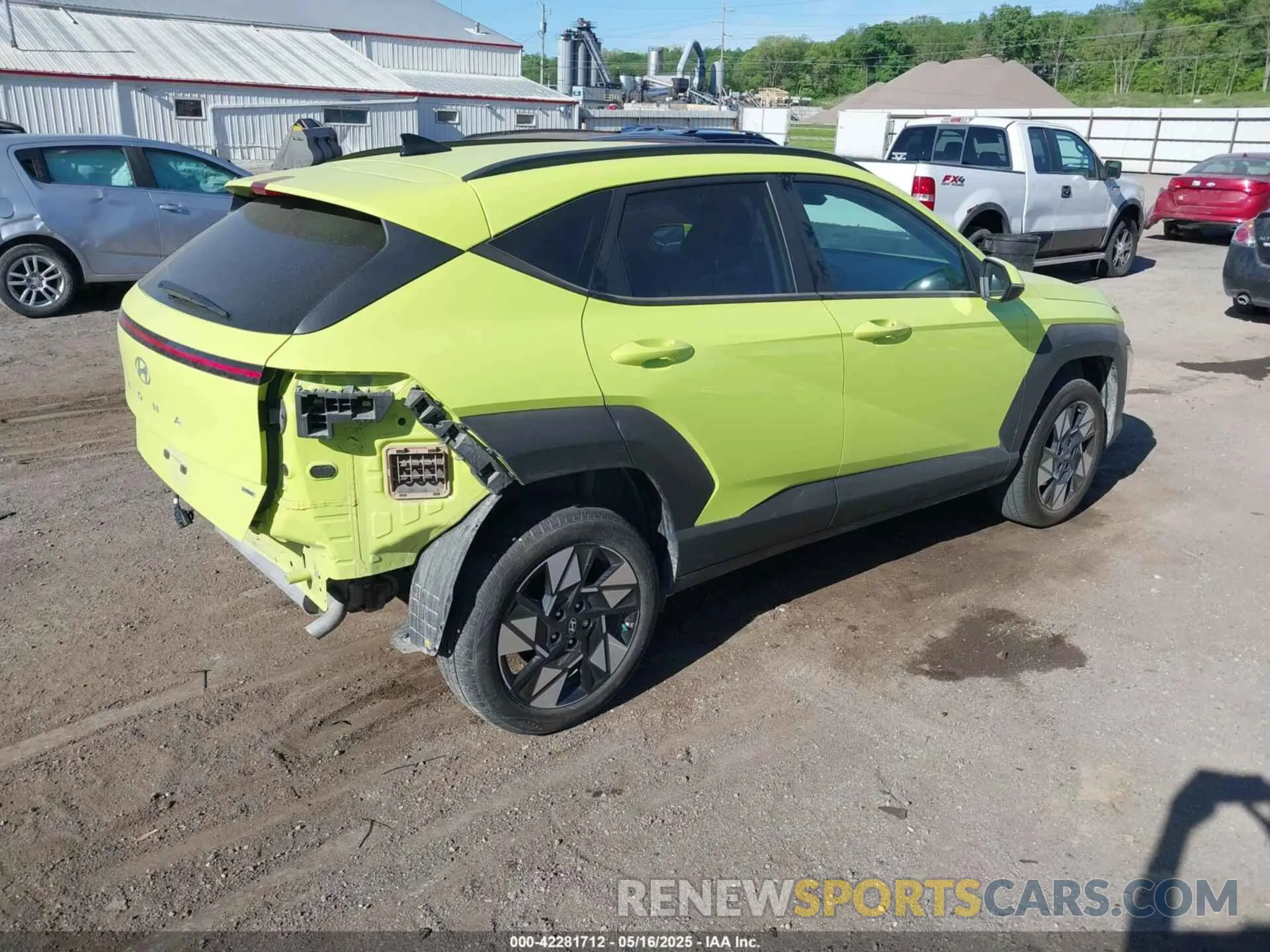 4 Photograph of a damaged car KM8HCCAB3RU050016 HYUNDAI KONA 2024