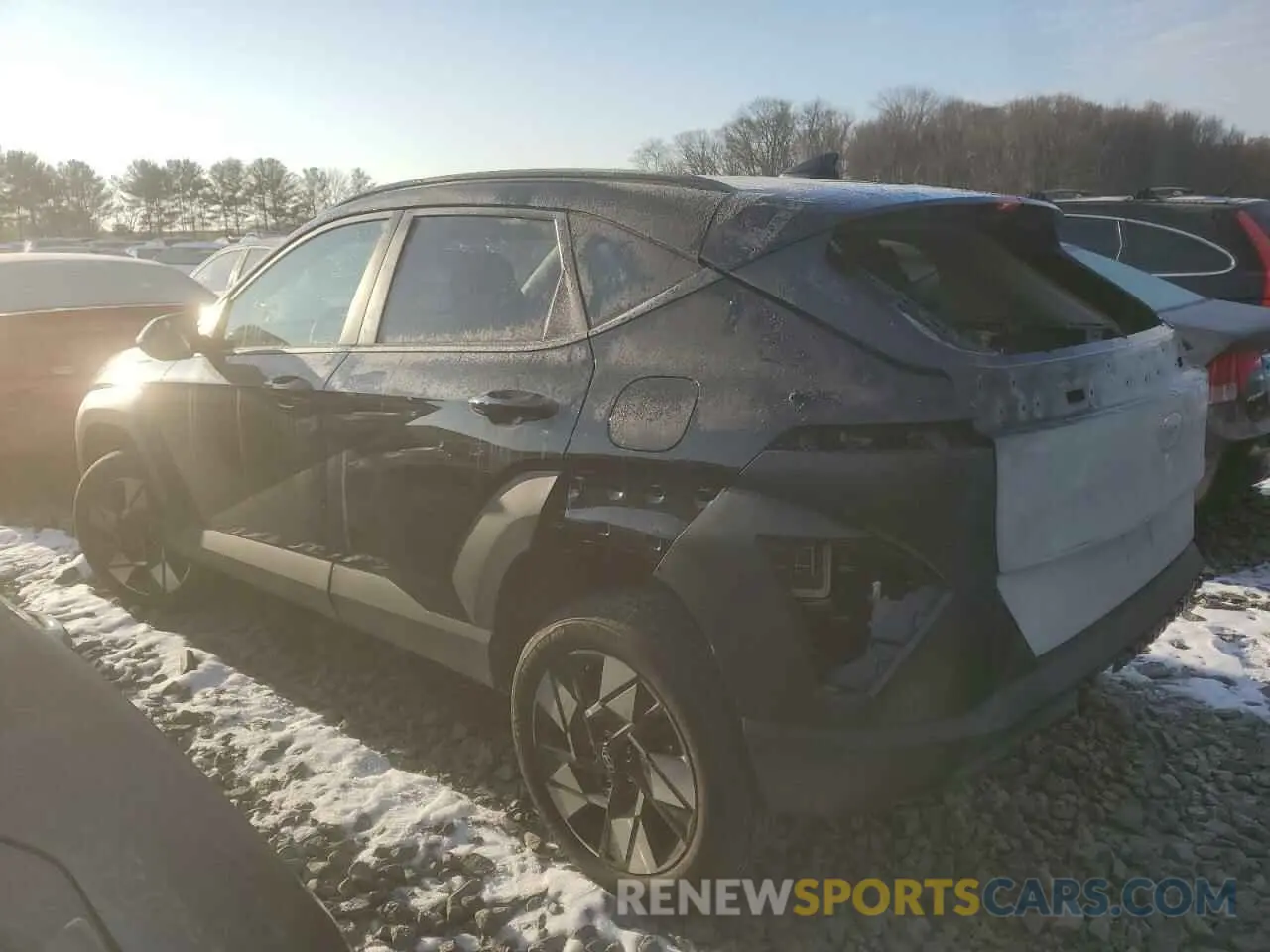 2 Photograph of a damaged car KM8HCCAB3RU074543 HYUNDAI KONA 2024