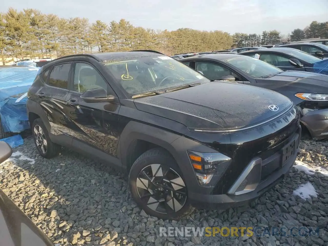 4 Photograph of a damaged car KM8HCCAB3RU074543 HYUNDAI KONA 2024