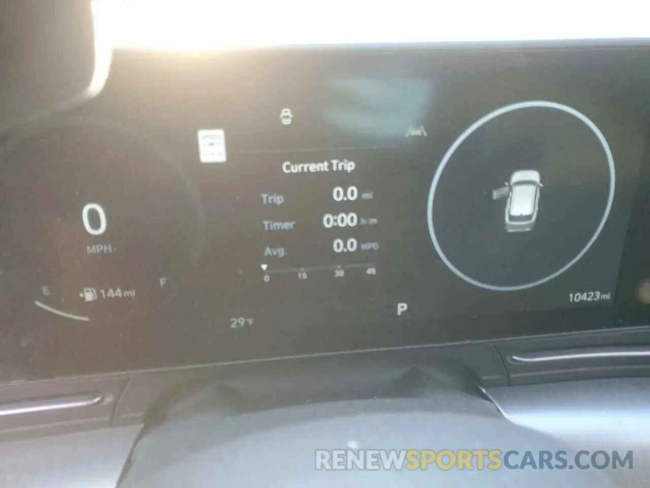 9 Photograph of a damaged car KM8HCCAB3RU074543 HYUNDAI KONA 2024