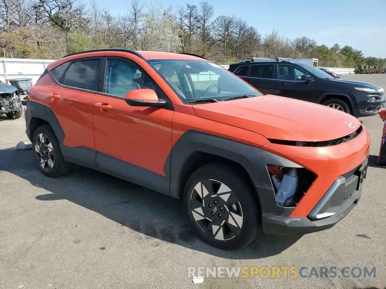 4 Photograph of a damaged car KM8HCCAB5RU083874 HYUNDAI KONA 2024