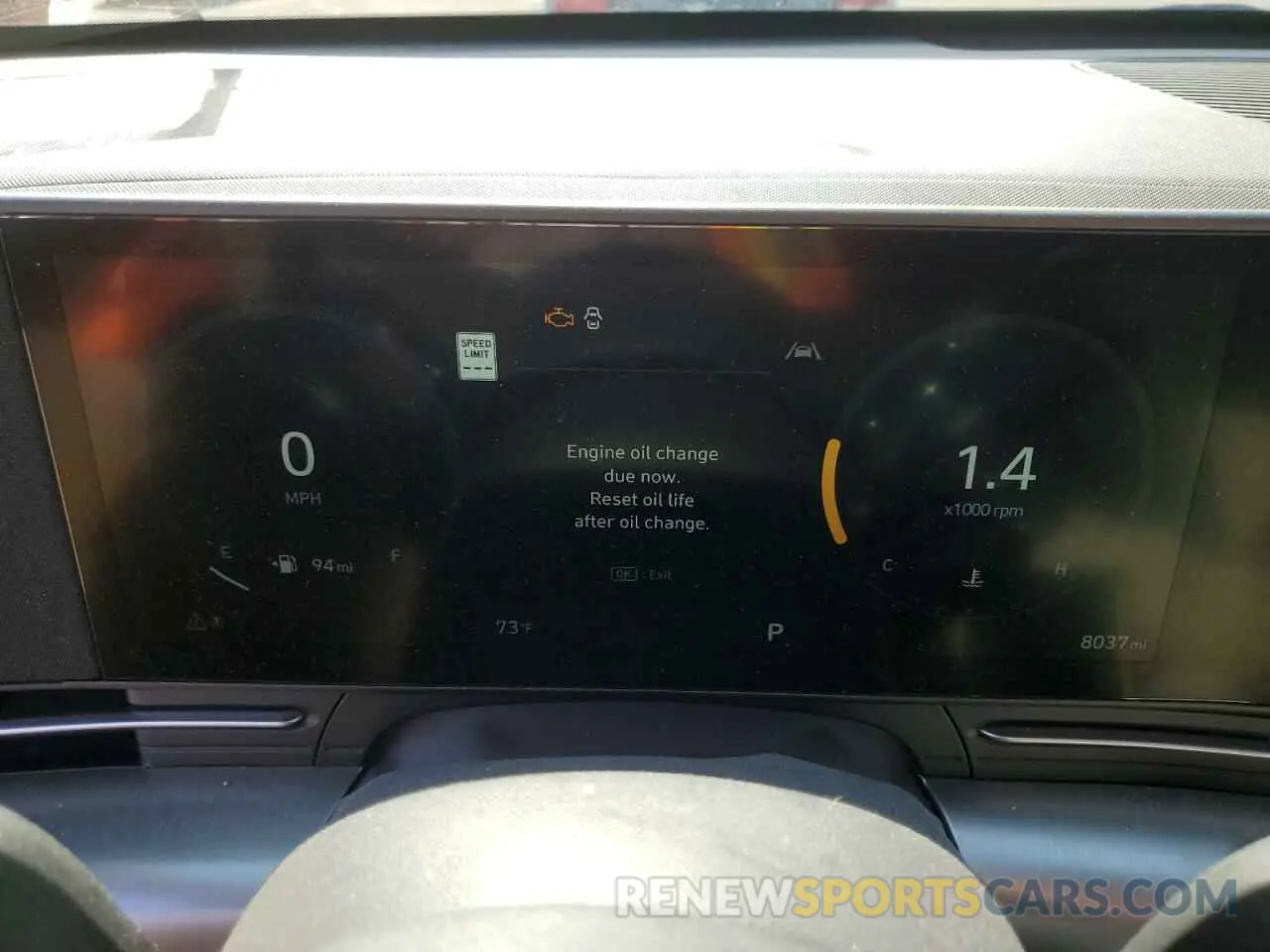 9 Photograph of a damaged car KM8HCCAB5RU083874 HYUNDAI KONA 2024