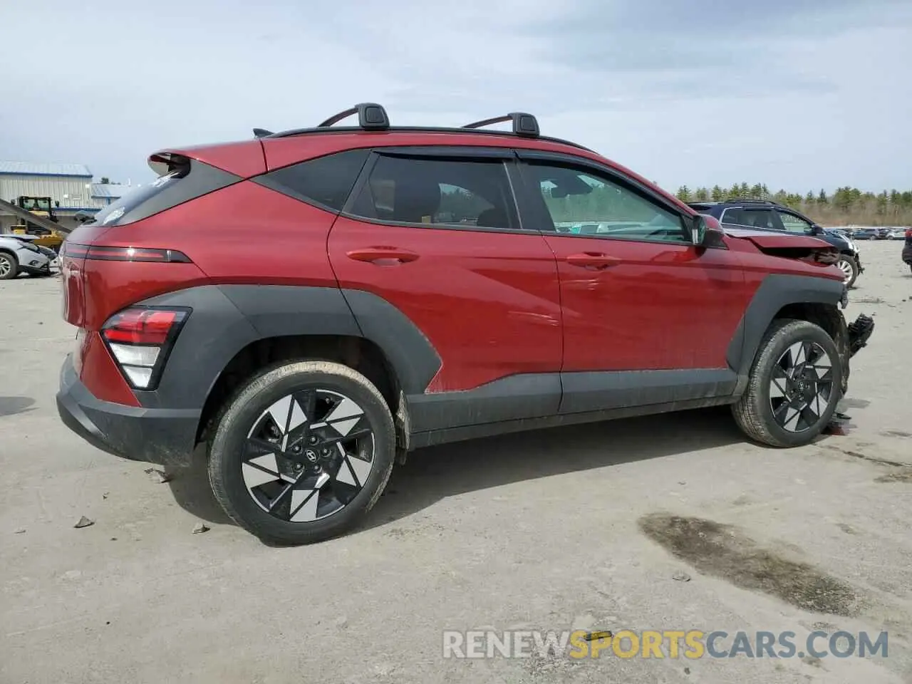 3 Photograph of a damaged car KM8HCCAB5RU178743 HYUNDAI KONA 2024
