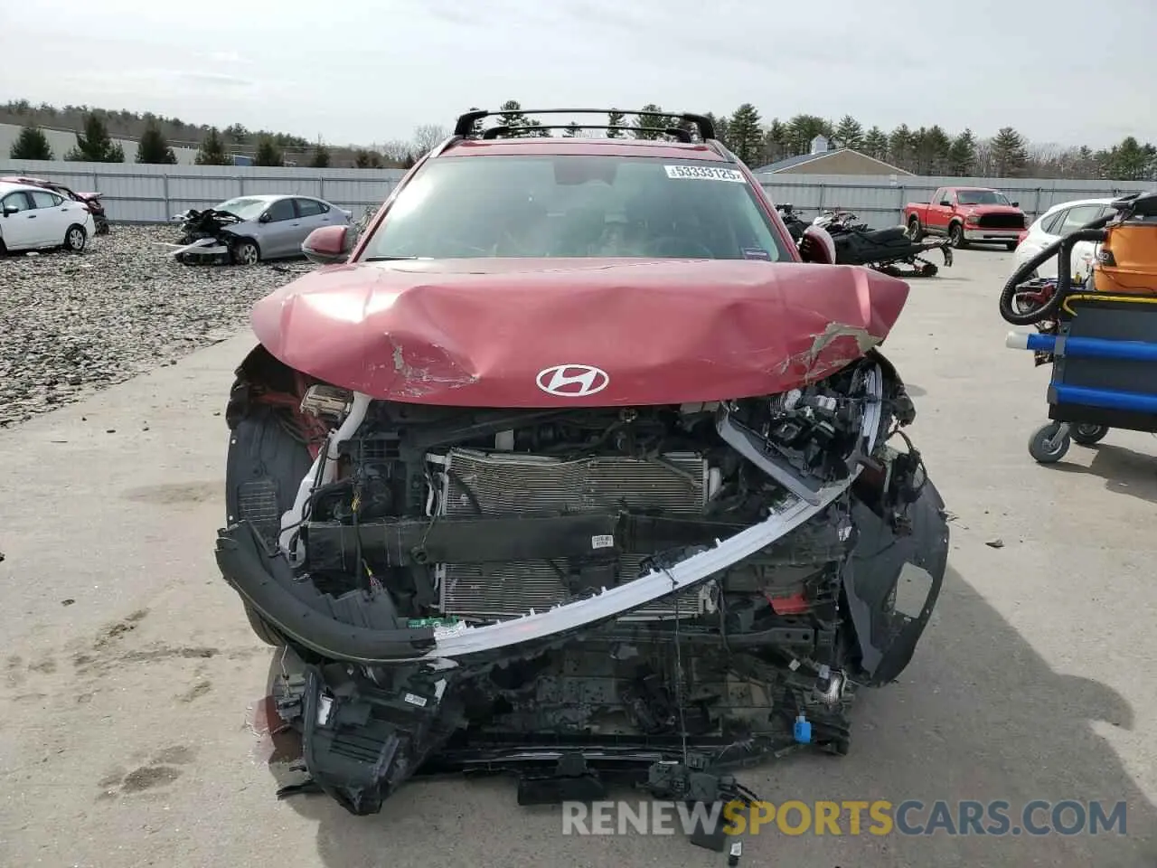5 Photograph of a damaged car KM8HCCAB5RU178743 HYUNDAI KONA 2024