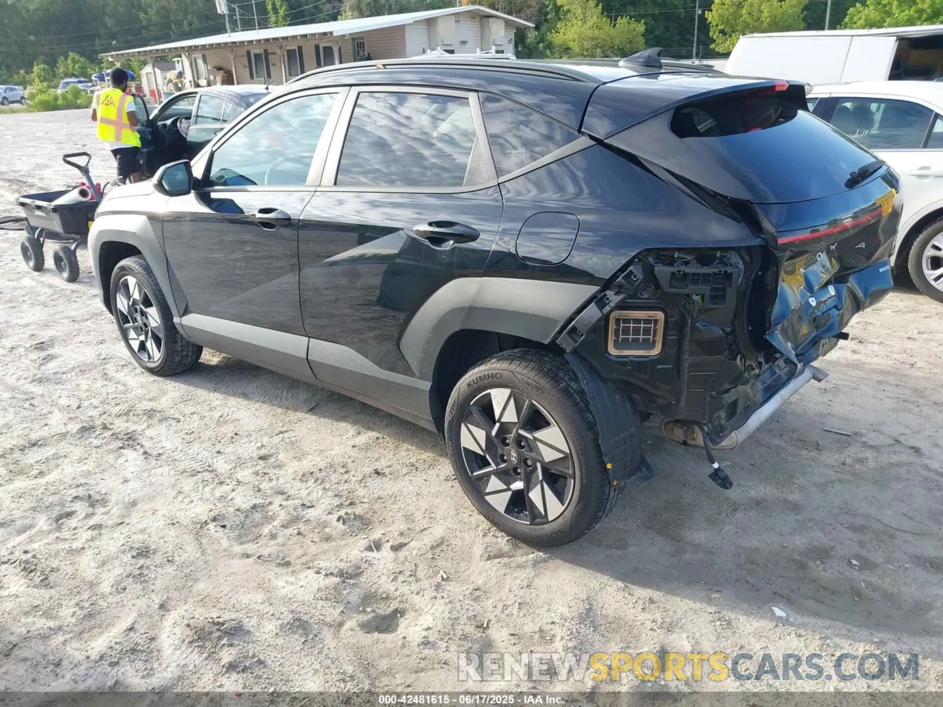 3 Photograph of a damaged car KM8HCCAB6RU081180 HYUNDAI KONA 2024