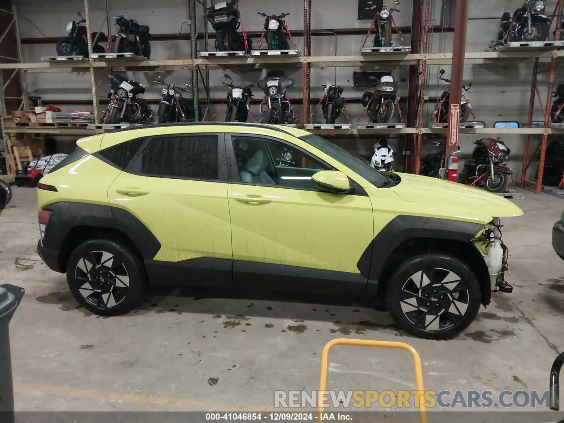 14 Photograph of a damaged car KM8HCCAB8RU123641 HYUNDAI KONA 2024