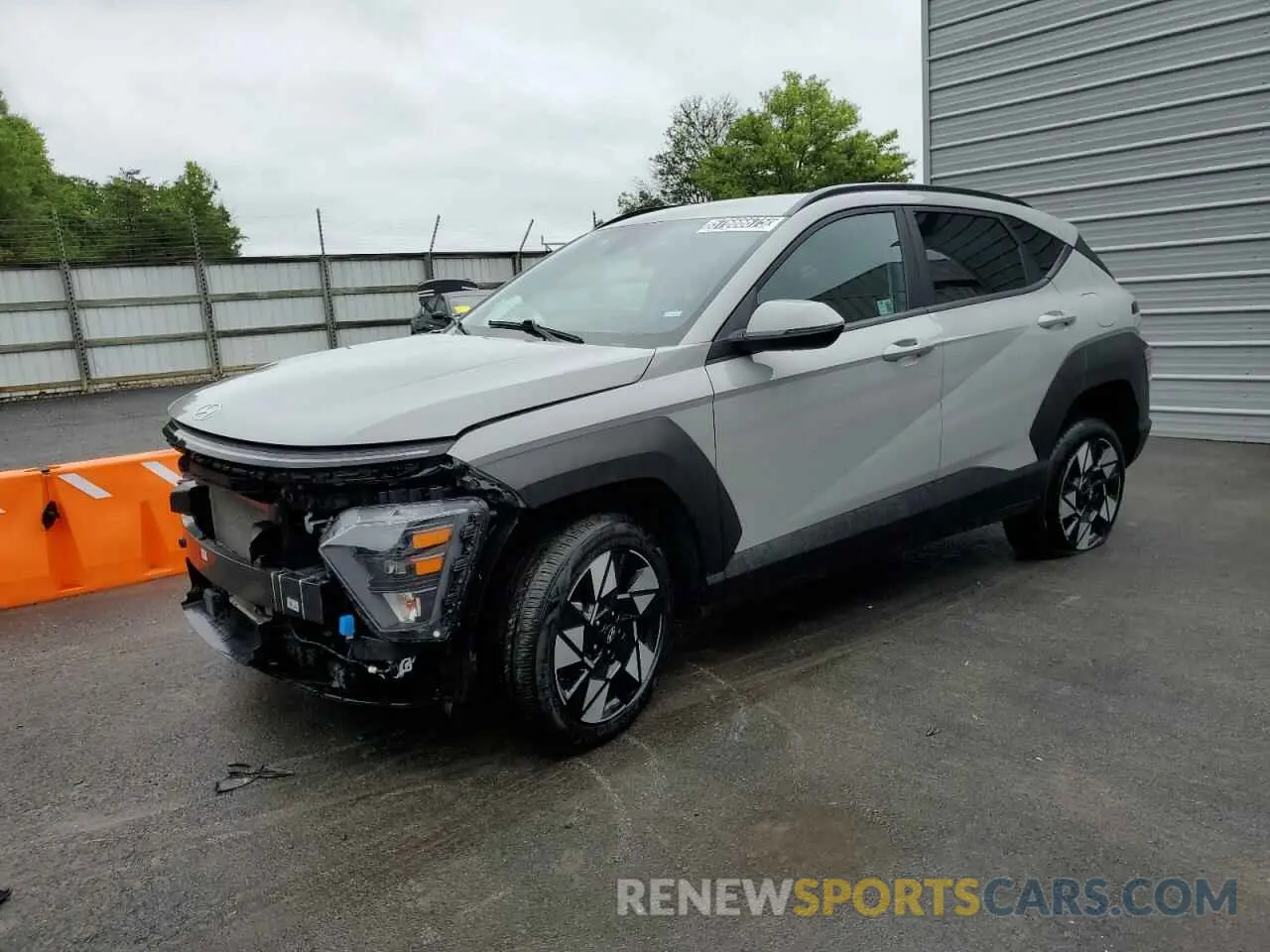 1 Photograph of a damaged car KM8HCCAB9RU047816 HYUNDAI KONA 2024
