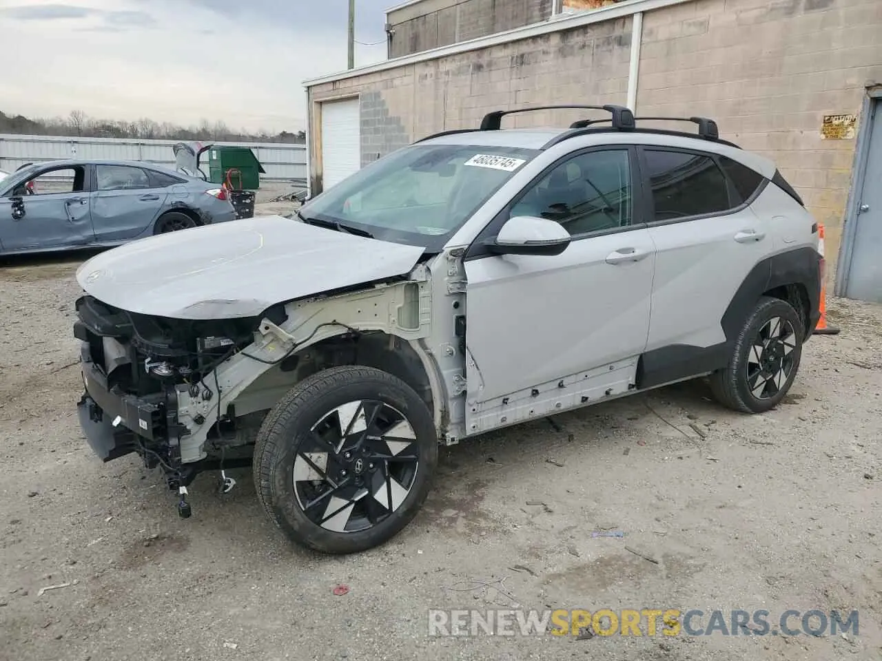 1 Photograph of a damaged car KM8HCCAB9RU057245 HYUNDAI KONA 2024