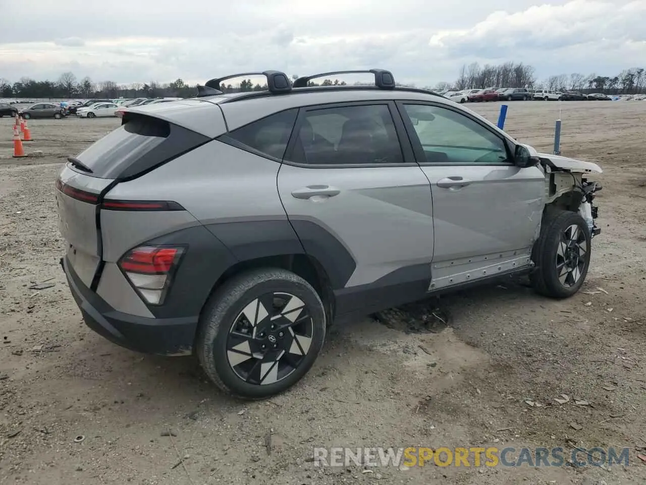 3 Photograph of a damaged car KM8HCCAB9RU057245 HYUNDAI KONA 2024
