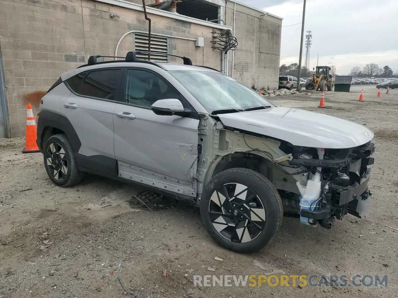 4 Photograph of a damaged car KM8HCCAB9RU057245 HYUNDAI KONA 2024
