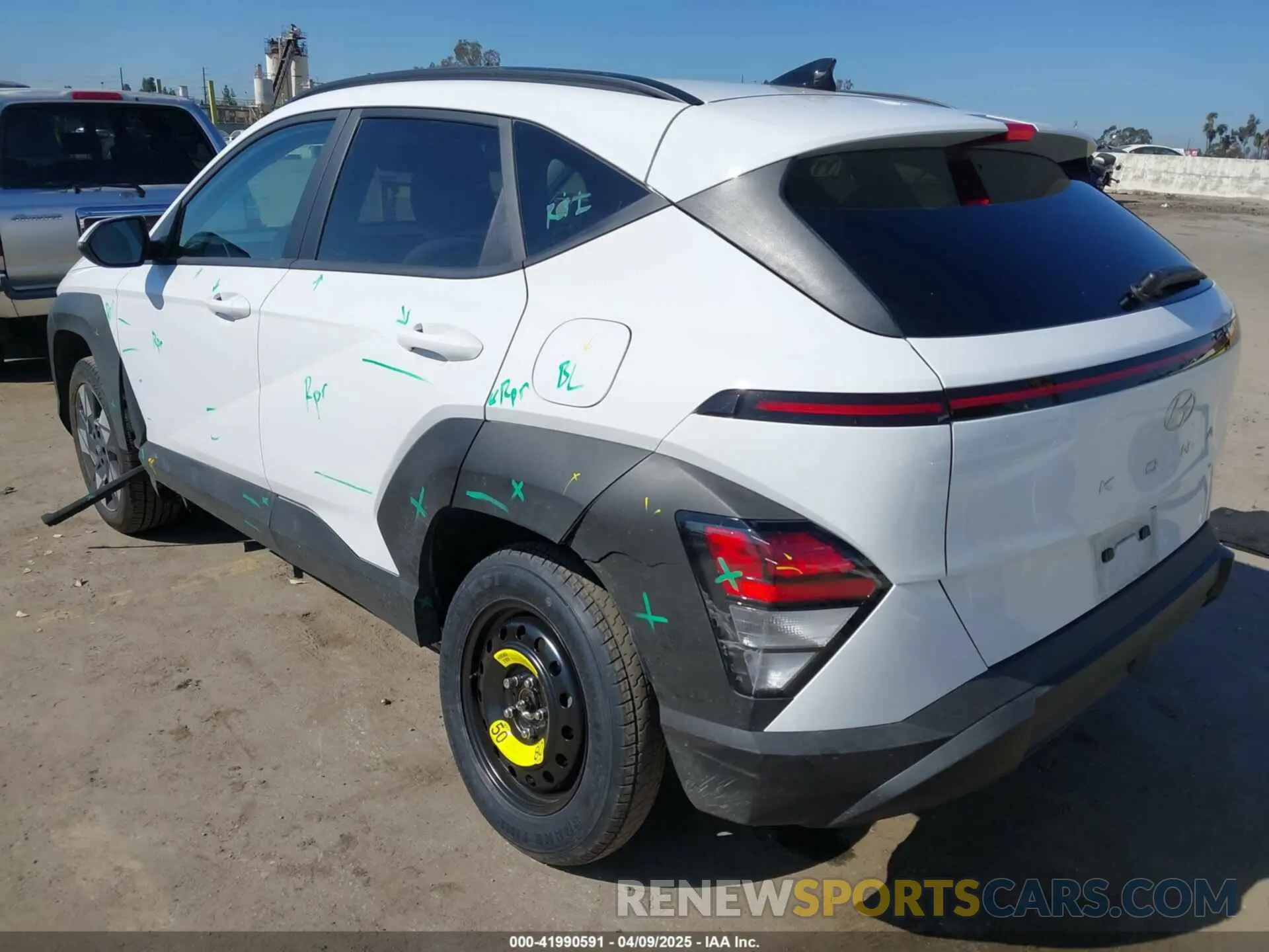 3 Photograph of a damaged car KM8HCCAB9RU070268 HYUNDAI KONA 2024