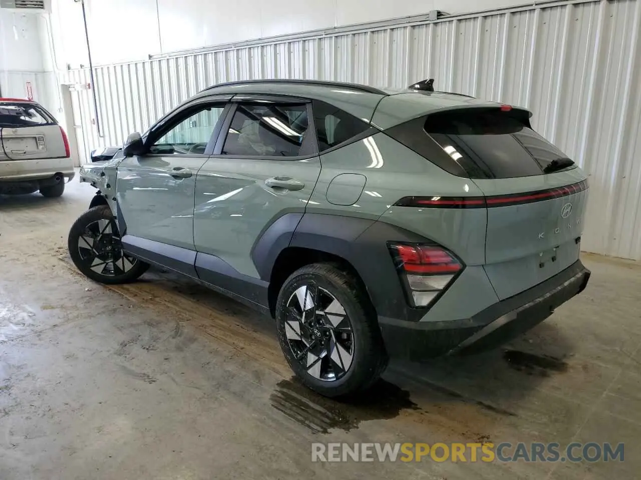 2 Photograph of a damaged car KM8HCCAB9RU072568 HYUNDAI KONA 2024