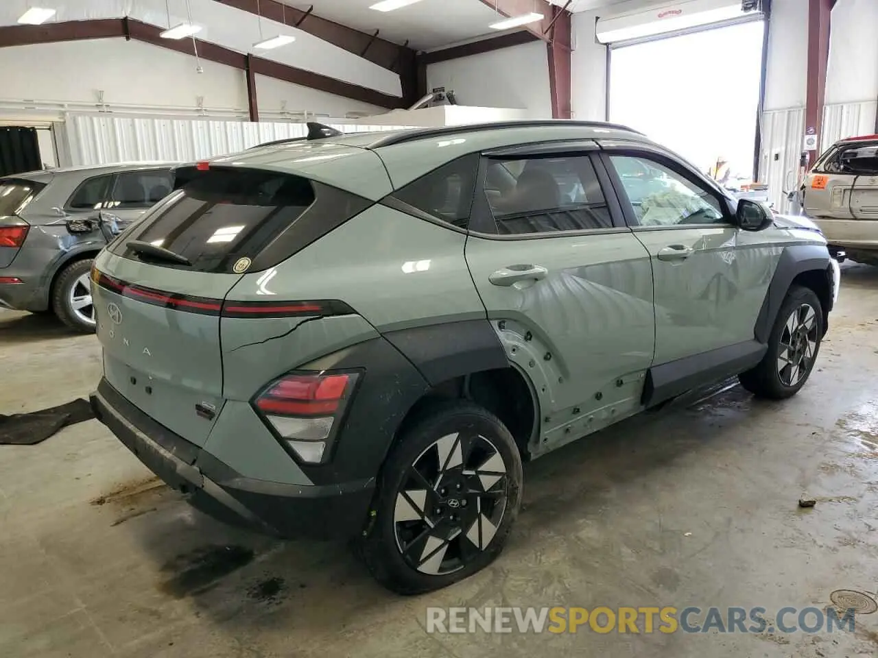 3 Photograph of a damaged car KM8HCCAB9RU072568 HYUNDAI KONA 2024