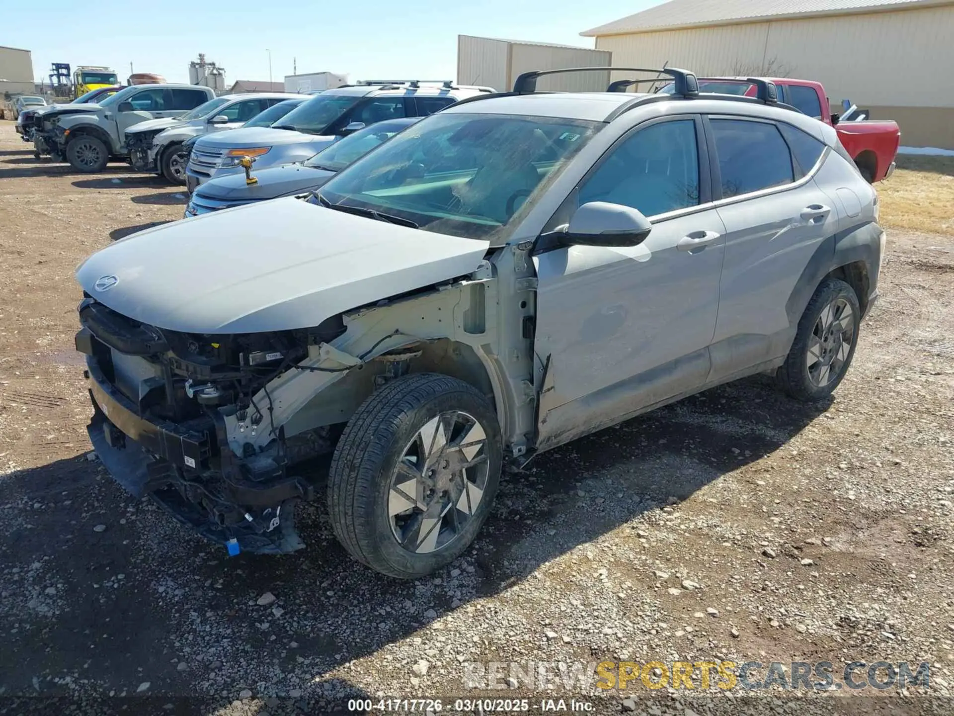 2 Photograph of a damaged car KM8HCCAB9RU123017 HYUNDAI KONA 2024
